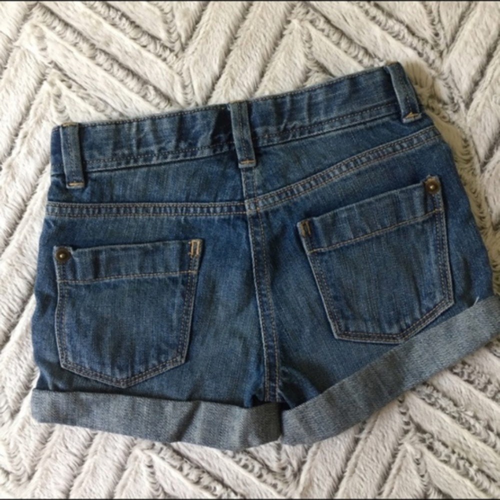 NWT Crewcuts cowgirl roll-up jean short, 4 - Picture 3 of 3